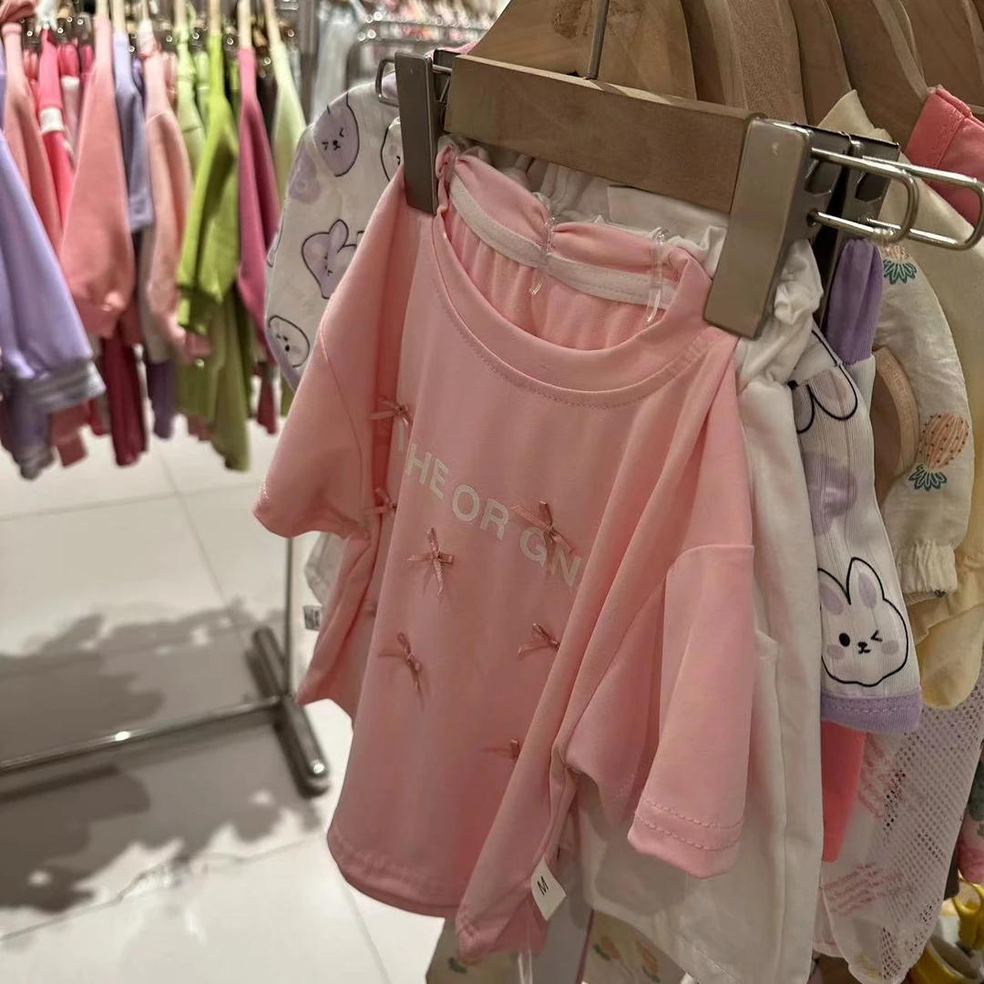 050组合女童可爱百搭短袖裤子套装