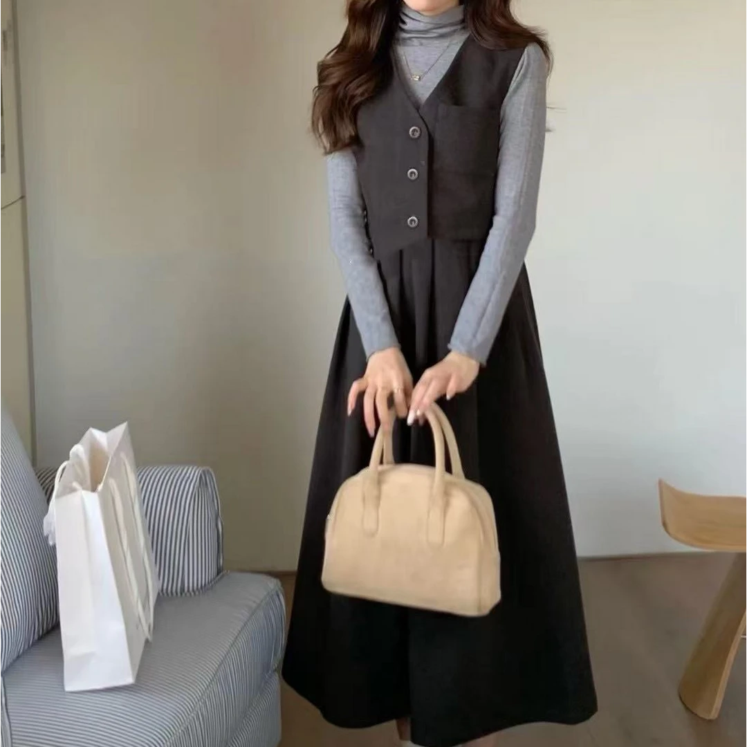 【RG3942】2024年秋冬新款时尚气质百搭减龄显瘦新款套装