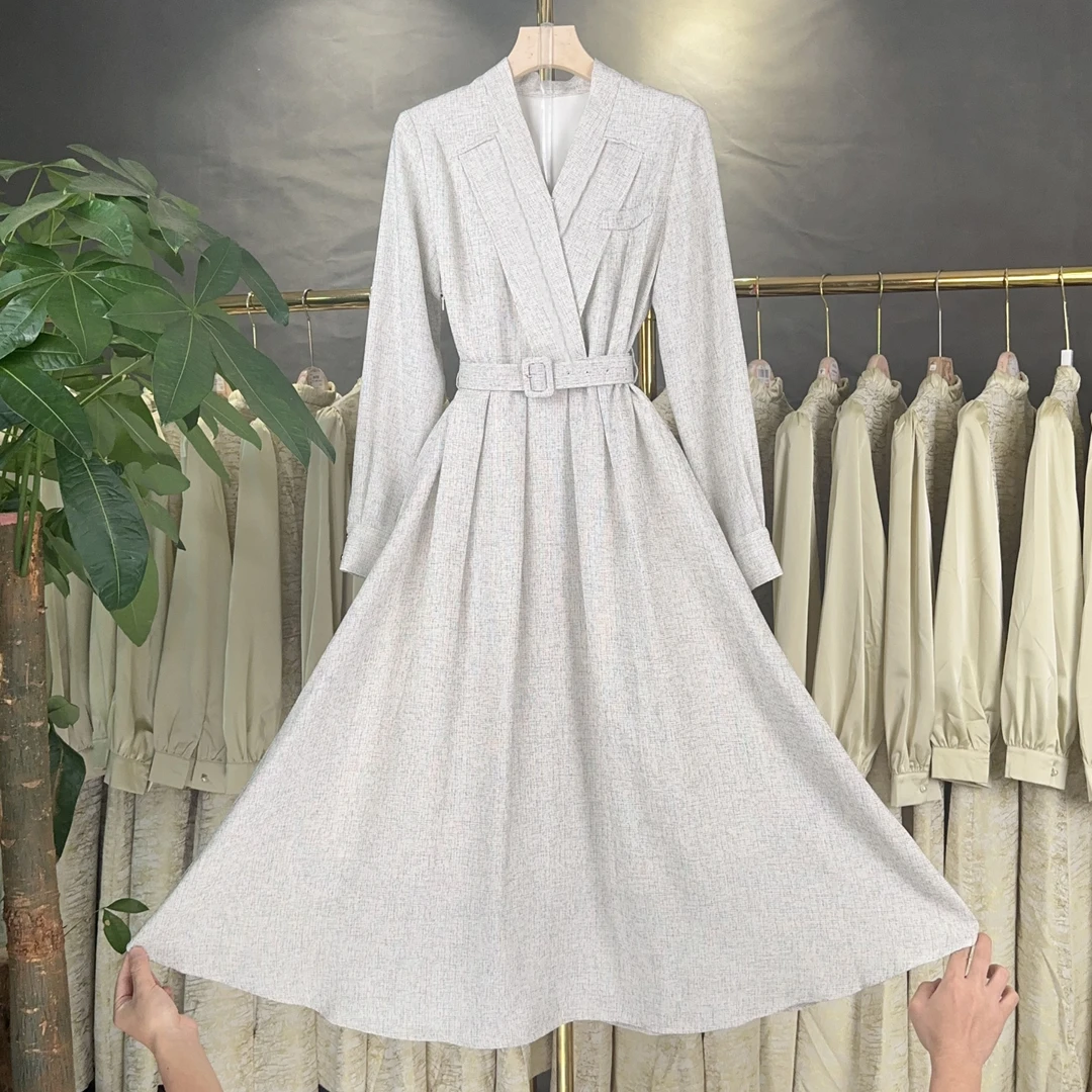 【RG1573】2025年时尚气质百搭减龄显瘦新款女装连衣裙