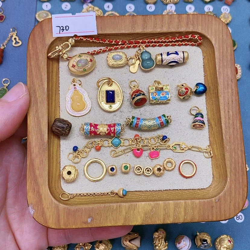 【闪购商品】水晶珠宝半成品银S925镶嵌*‍****