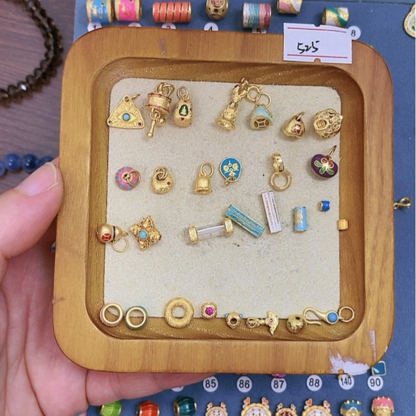 【闪购商品】水晶珠宝半成品银S925镶嵌*‍****
