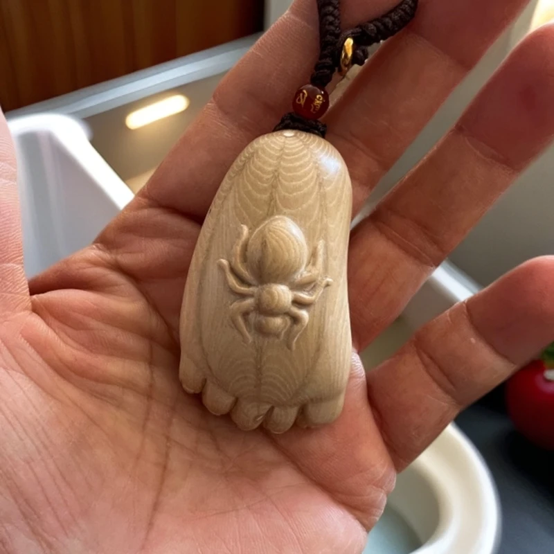 六道木知足常乐脚丫钥匙扣