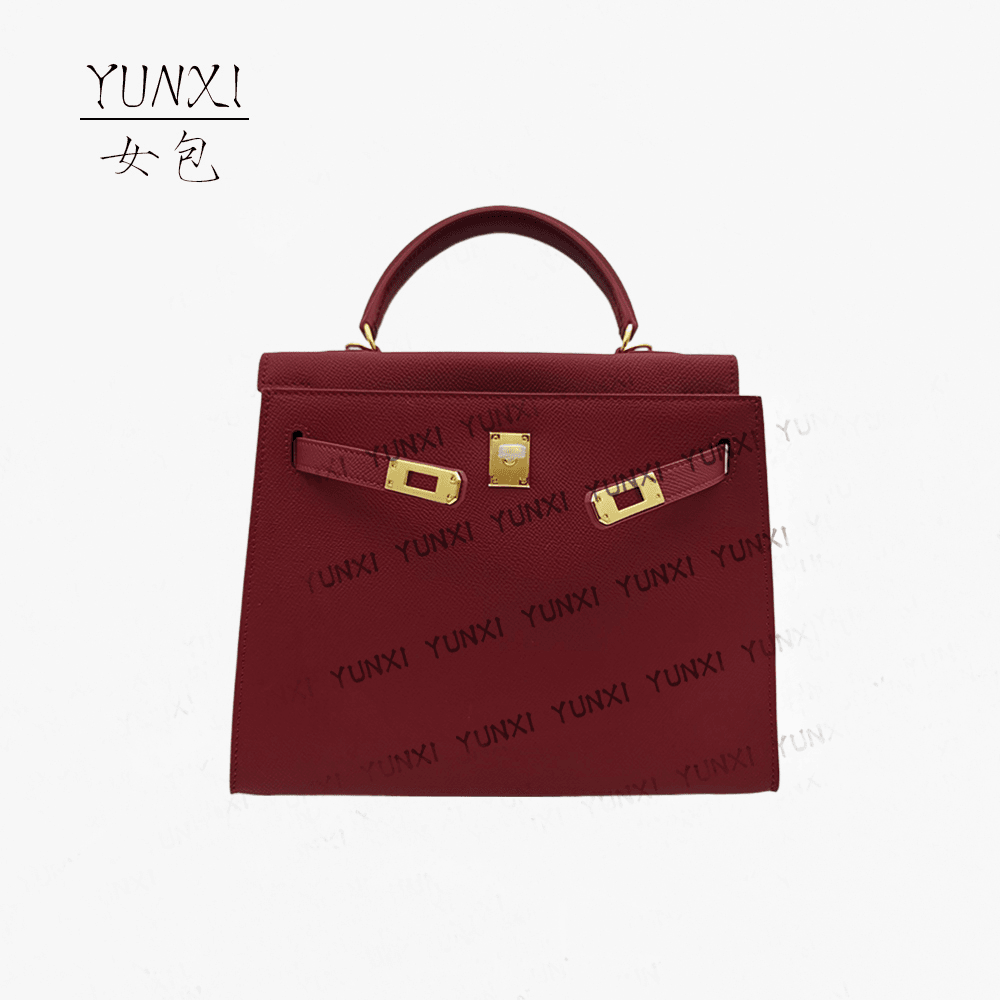 【云溪推荐】MoMo沫沫#KL-25红色时尚女士气质斜挎单肩包