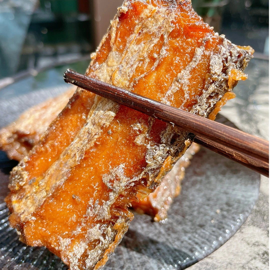 【周年庆】舟山特产糖醋熏带鱼 鲜活营养带鱼制作 开罐即食250g/盒