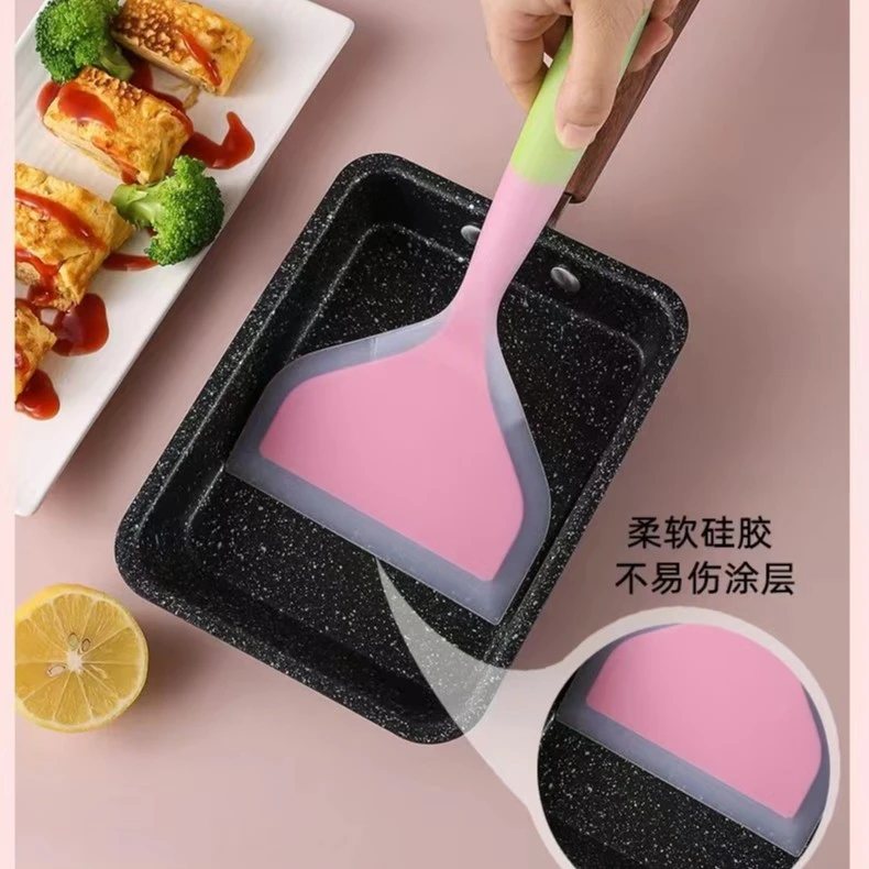 硅胶铲子不粘锅玉子烧铲烙饼铲子不粘锅专用家用不伤锅耐高温