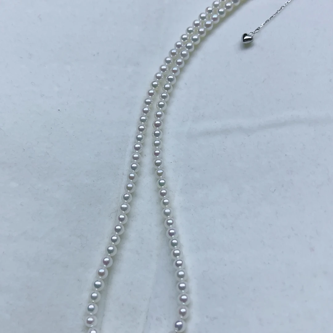 【闪购商品】淡水珍珠颈饰银S925镶嵌
