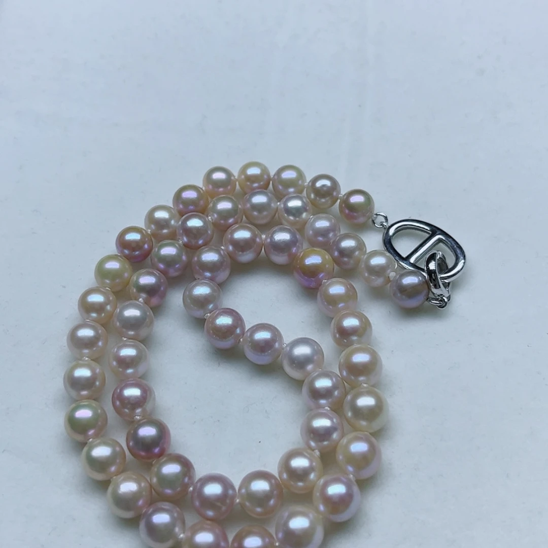 【闪购商品】淡水珍珠颈饰银S925镶嵌