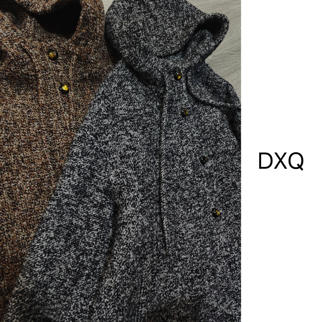 【ONEOF】 秋冬新款出口订单帽款休闲连帽大衣