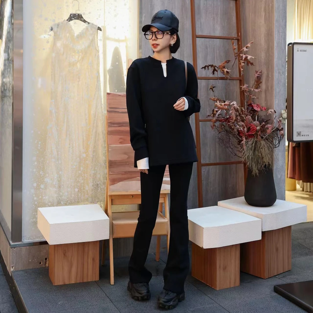 【阿春】丨"原创微‘辣’微喇套装两件套"