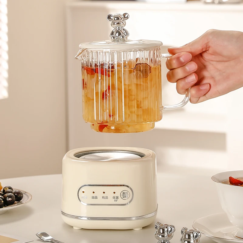 养生壶多功能办公室小型全自动保温煮茶器加厚玻璃炖煮花茶养生杯