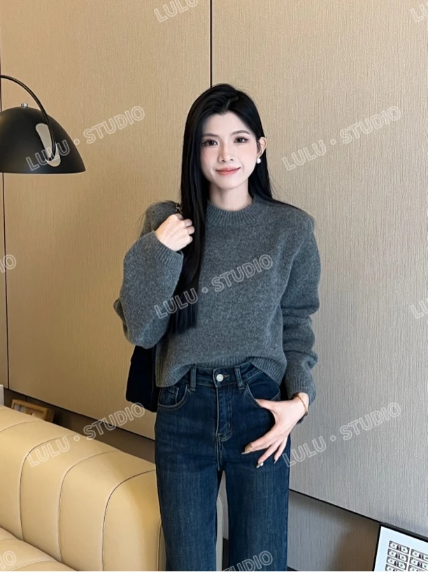 【lulu新品】极简百搭显瘦毛衣