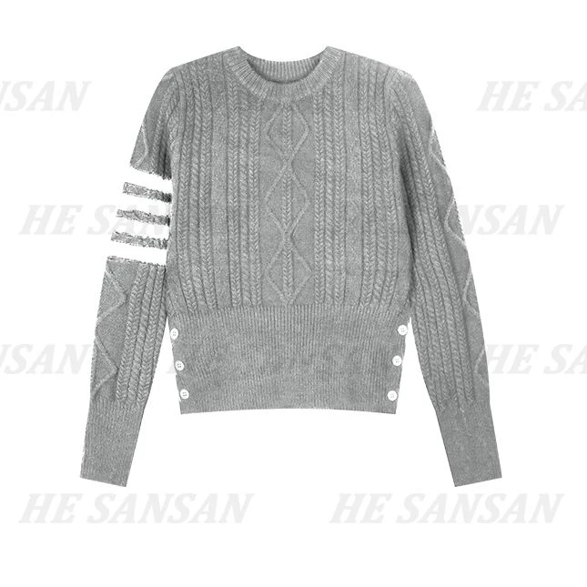 【TTian】极简气质百搭套头休闲时尚轻奢长袖上衣DY-3865