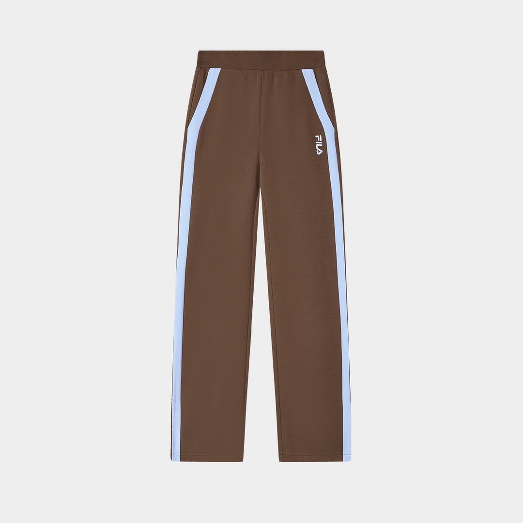 FILA/斐乐长裤新款女子时尚休闲针织百搭通勤经典舒适F11W419603F