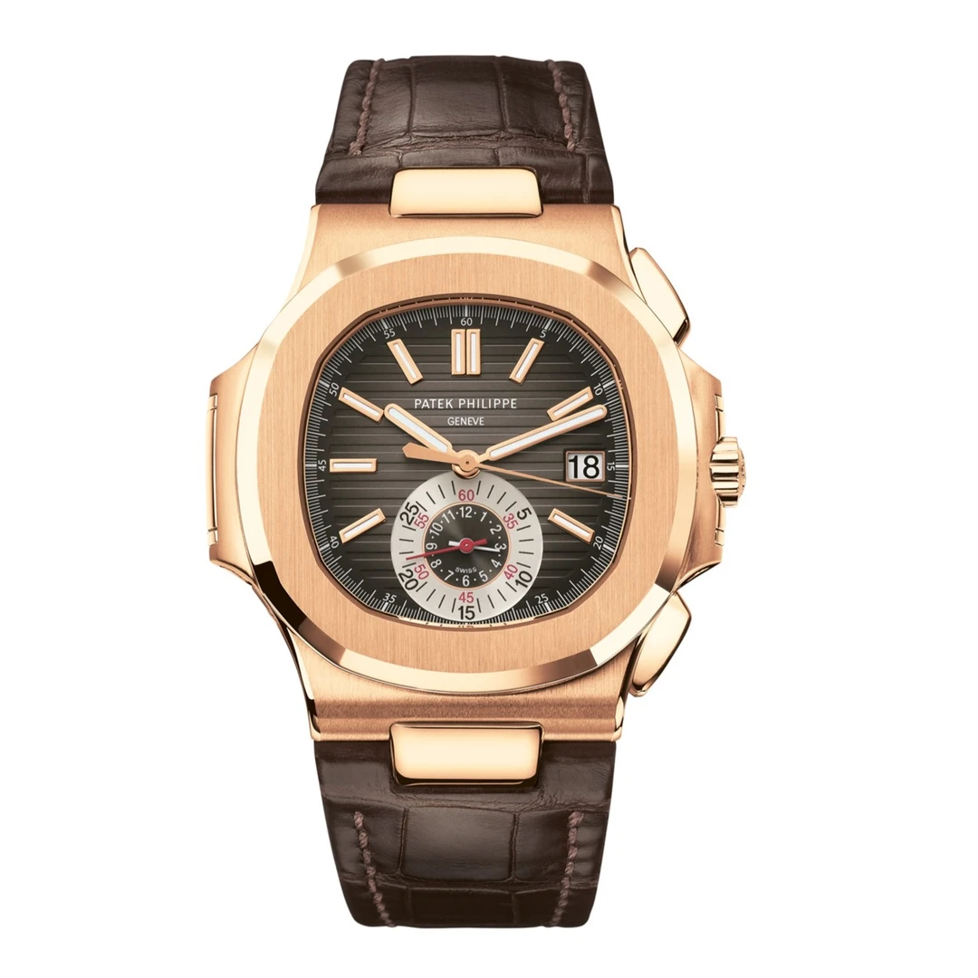 99新 Patek Philippe/百达翡丽 20年玫瑰金鹦鹉螺5980R