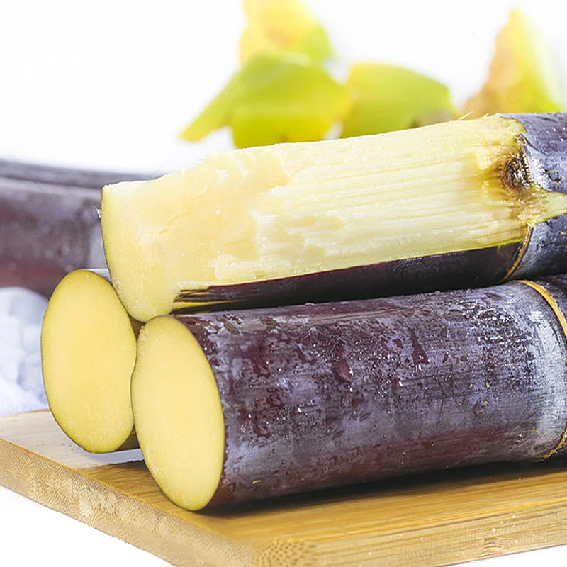 广西黑皮甘蔗5斤新鲜现砍应季水果清甜多汁送削皮刀