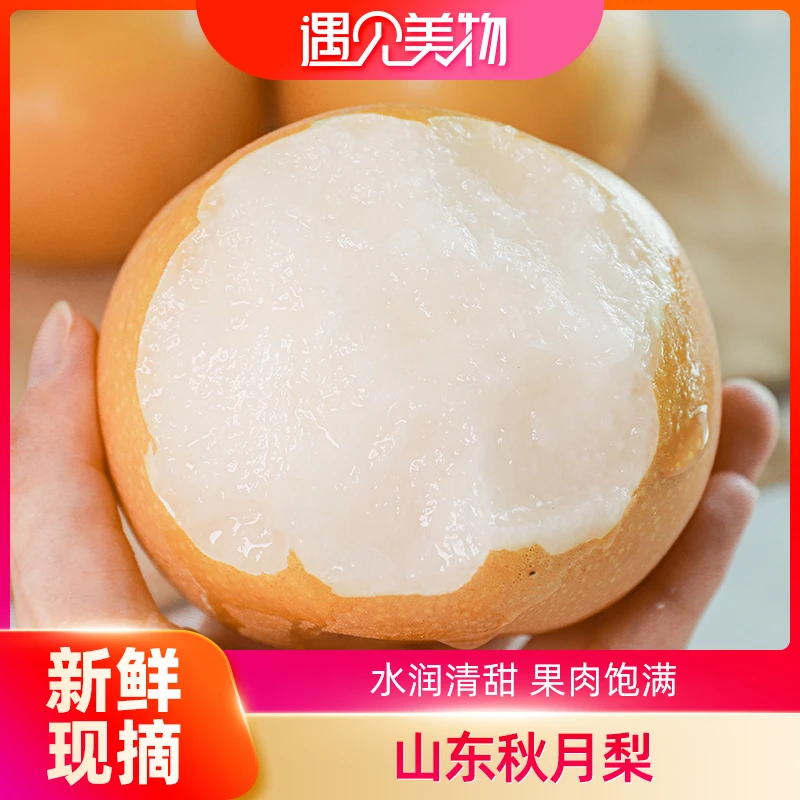 山东秋月梨礼盒装 送礼中秋节水润清甜果肉饱满新鲜