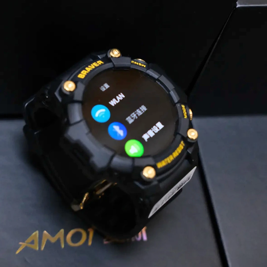AMOI/夏新全网通可插卡独立通话音乐视频Wifl8级防水血氧运动手表