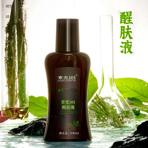 章光101醒肤液 头发少头顶稀疏脱发使用发缝宽秃头秃顶可靠靠谱