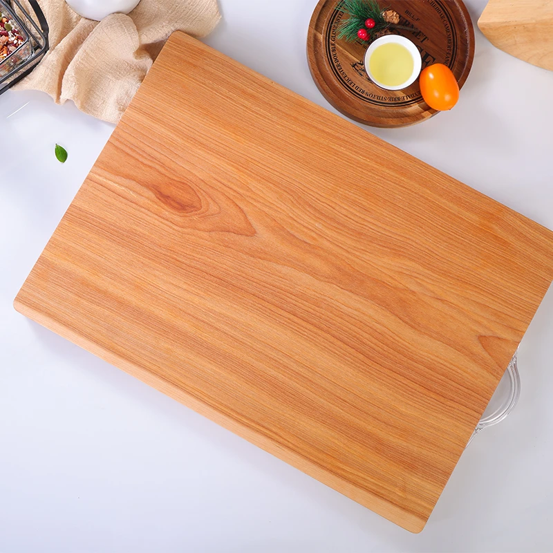 俄罗斯进口枫桦木实木整切双面家用菜板（450-280-28）mm