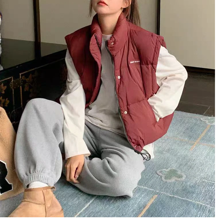 时尚百搭款羽绒秋冬马甲韩版