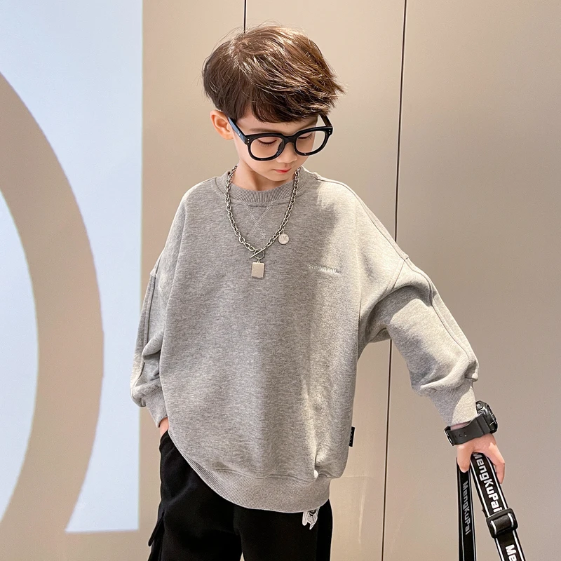御宝当家男童卫衣春秋款2023新款儿童长袖上衣潮牌YB8337