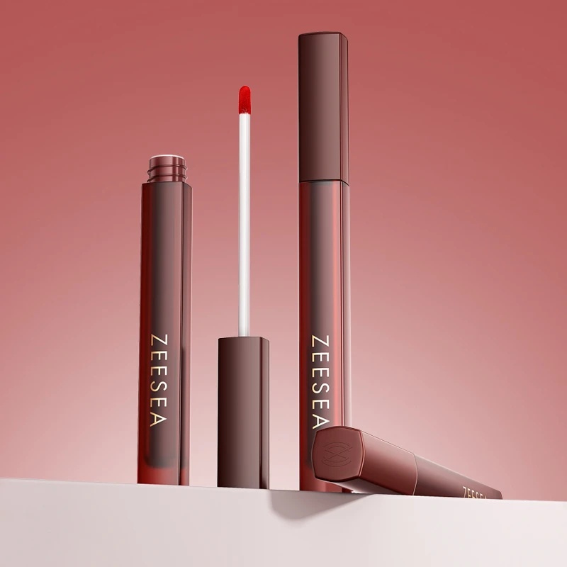 新疆西藏不限拍#ZEESEA滋色半夏空气唇釉显白不易掉色柔雾流光风