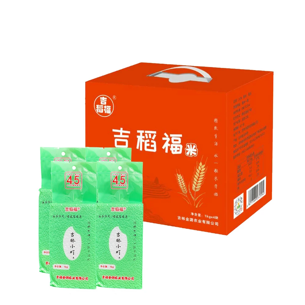 吉稻福吉稻福米4kg(1kg×4)新米新鲜，真空包装，营养好吃