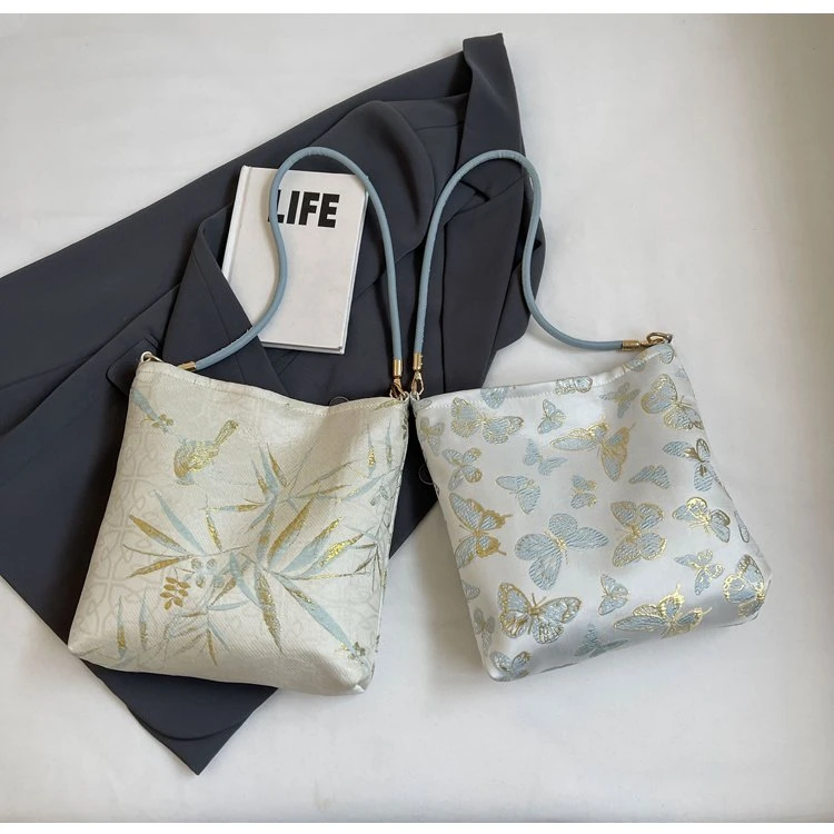 新中式国风洋气大容量包包女2024新款夏天时尚上班通勤单肩购物袋