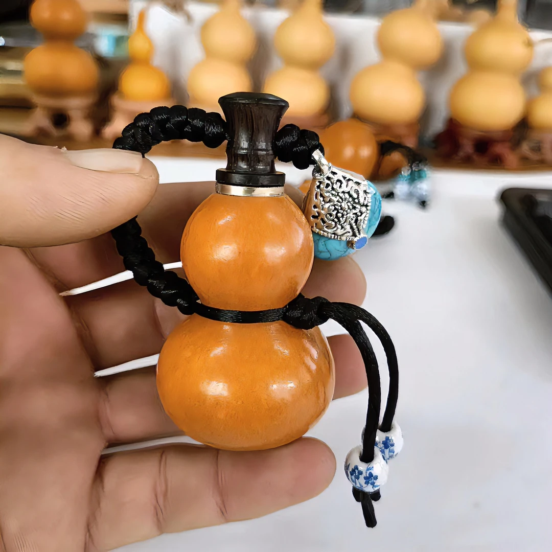天然葫芦，小美国葫芦挂件，小葫芦酒壶，工艺品