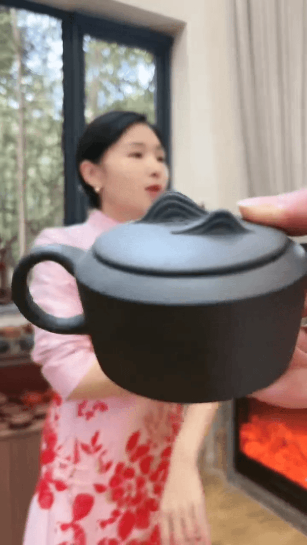 【闪购商品】紫砂茶壶天青泥 观山