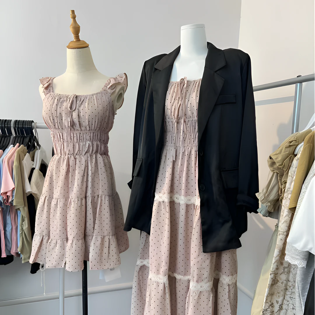 22-45小众孤品 22-45哟哟专属韩版连衣裙 NO 退换