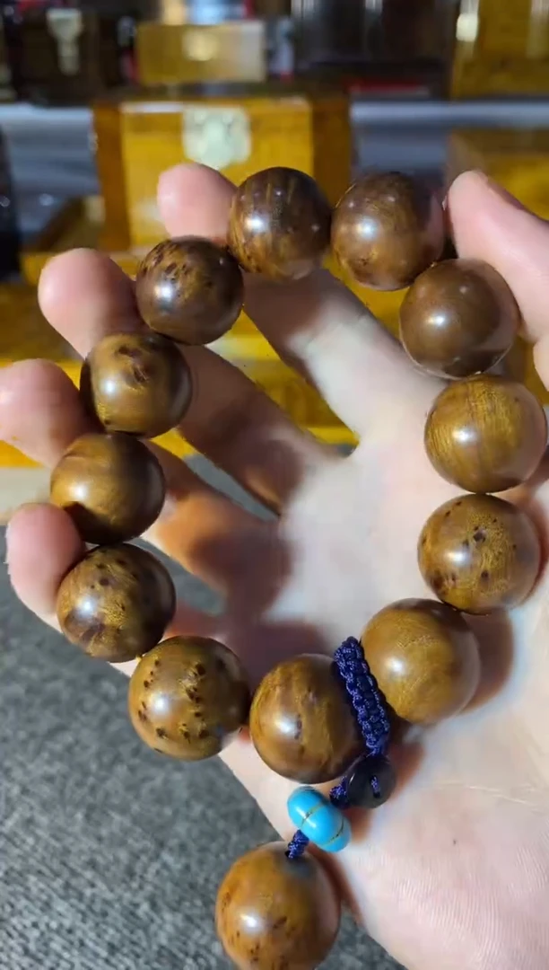 【闪购商品】金丝楠木艺金丝楠2.0手串