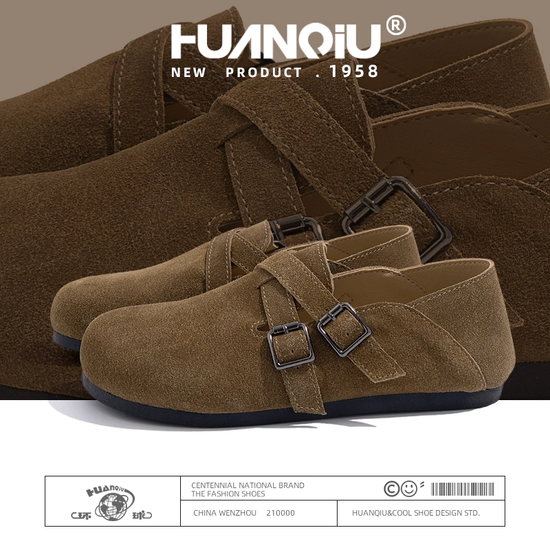 环球全包桑坡勃肯鞋2024新款夏季透气百搭复古一脚蹬懒人博肯单鞋