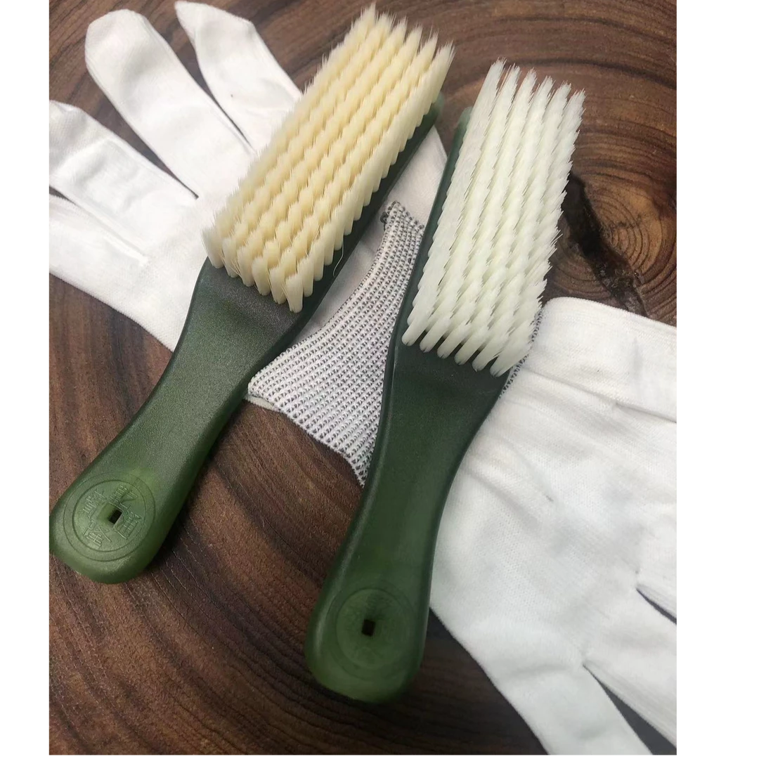 文玩核桃上浆清理打底专业纳米刷刷（软硬搭配使用）