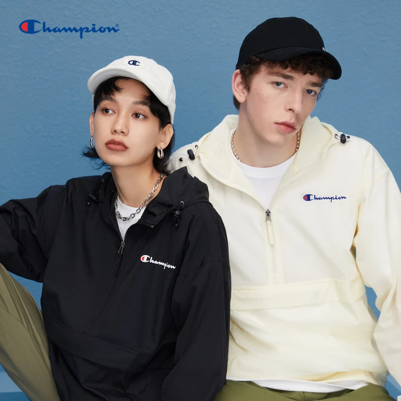 【小小莎专属】Champion冠军时尚刺绣夹克男女UM-XOT02-2