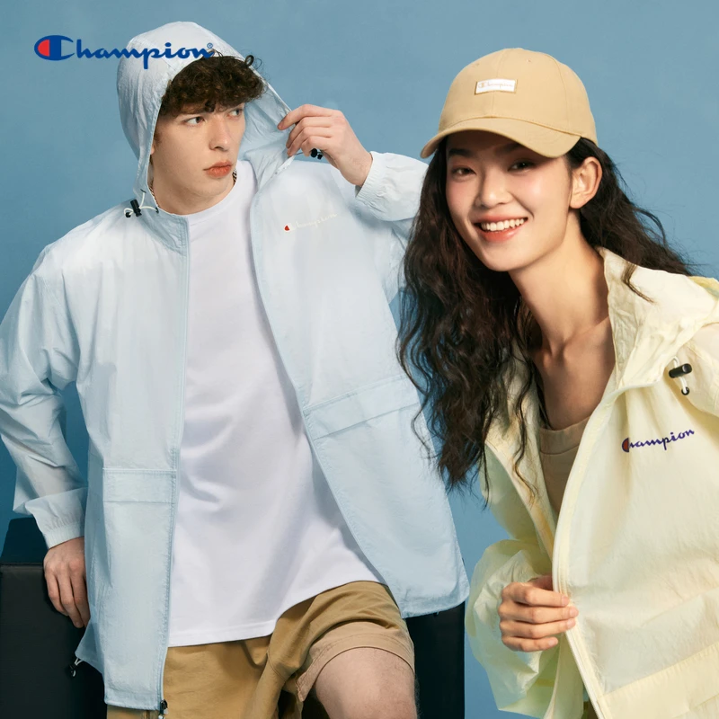 【琥珀流光】Champion冠军欧若轻机能情侣开襟连帽夹克UM-XOT04-2