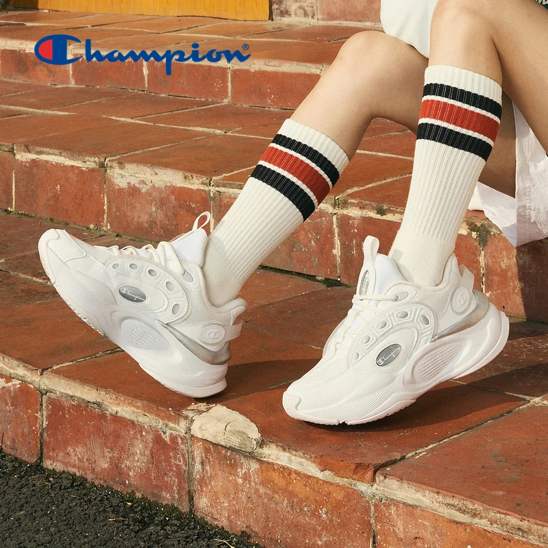 Champion情侣老爹鞋秋季新款运动厚底女鞋休闲鞋运动鞋U3CFCCM04