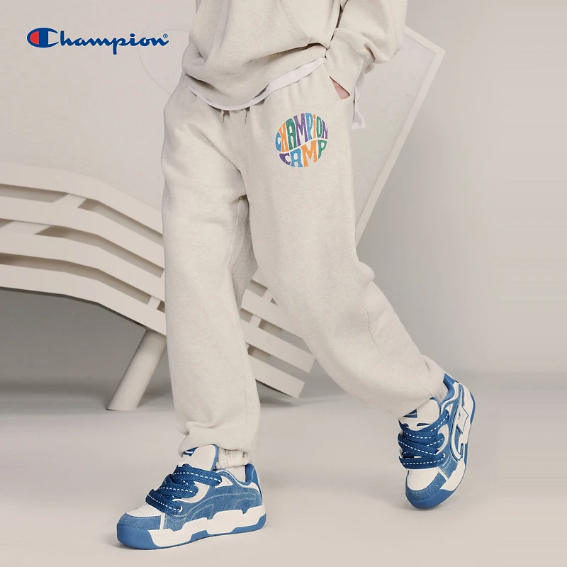 Champion冠军卫裤男印花字母运动裤束脚潮牌美式风裤子休闲裤新款