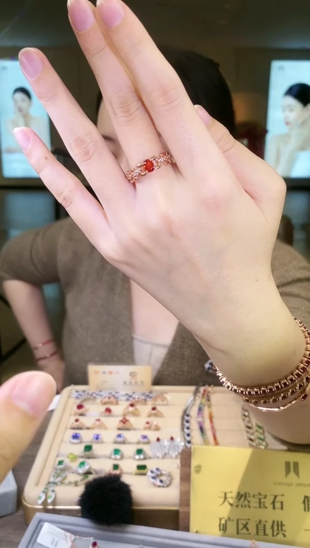 【闪购商品】蓝宝石戒指银S925镶嵌09