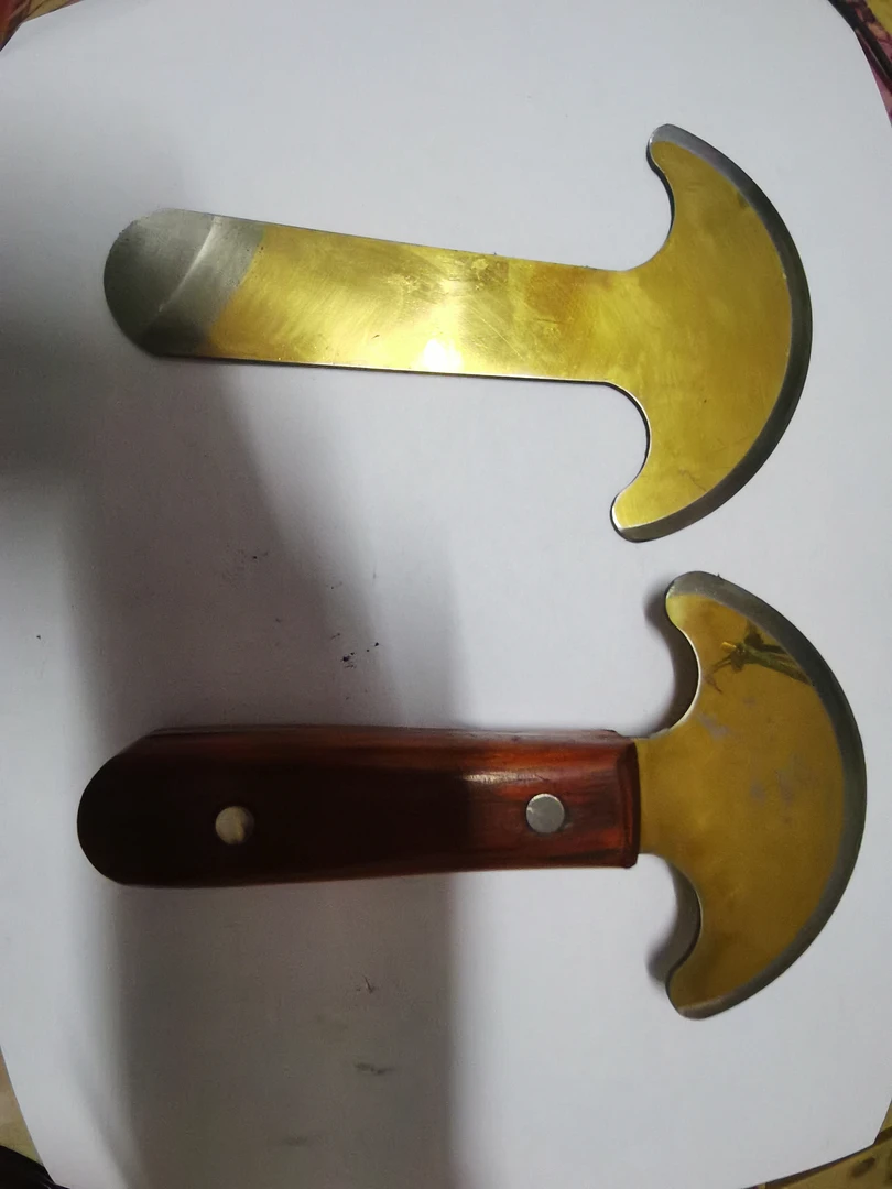 m42高速钢皮革专用刀。削薄刀。修脚刀。乌云刀