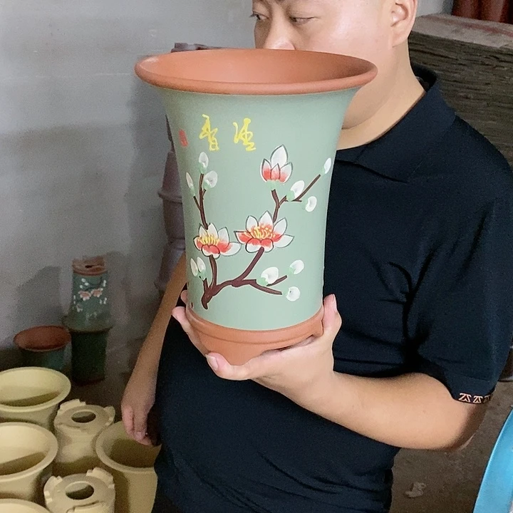 【闪购商品】紫砂花盆紫砂花盆