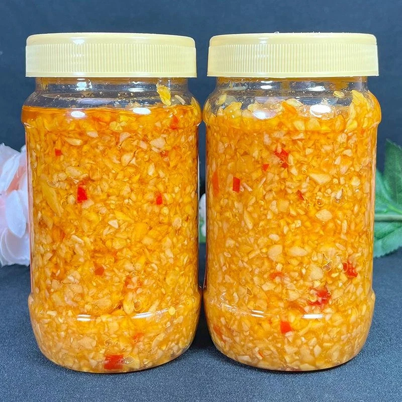 新鲜蒜蓉酱大蒜酱烤生蚝烧烤小龙虾蒸海鲜原味微辣蒜蓉酱商用批发