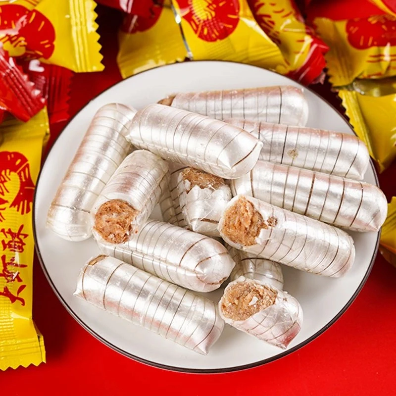 大虾酥糖正宗老北京老式花生酥心糖酥脆即食年货糖果喜糖批发零食