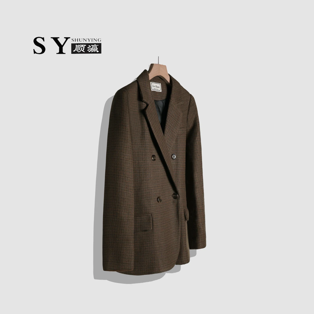 顺瀛【宝藏外套】新款休闲设计师时尚超飒两穿西服SYQ1378