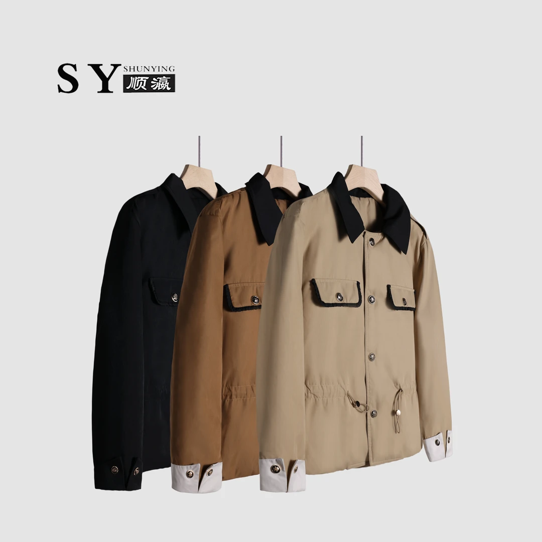 顺瀛[秀场小香羽绒】防寒设计师百搭休闲秋冬时尚羽绒服SYM0035