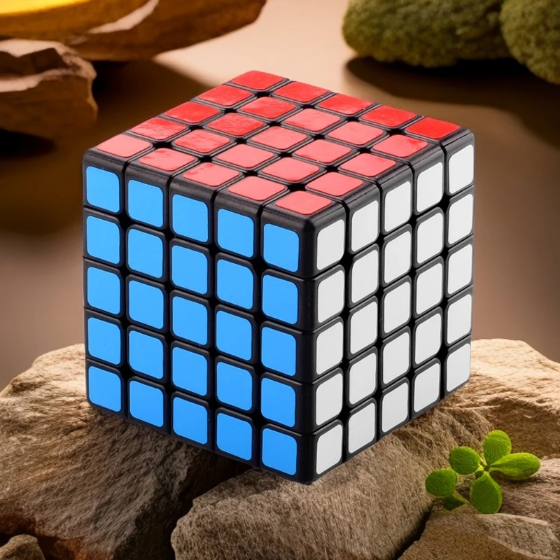 圣手磁力五阶魔方方块成人儿童节益智二阶三阶四阶磁力魔方玩具