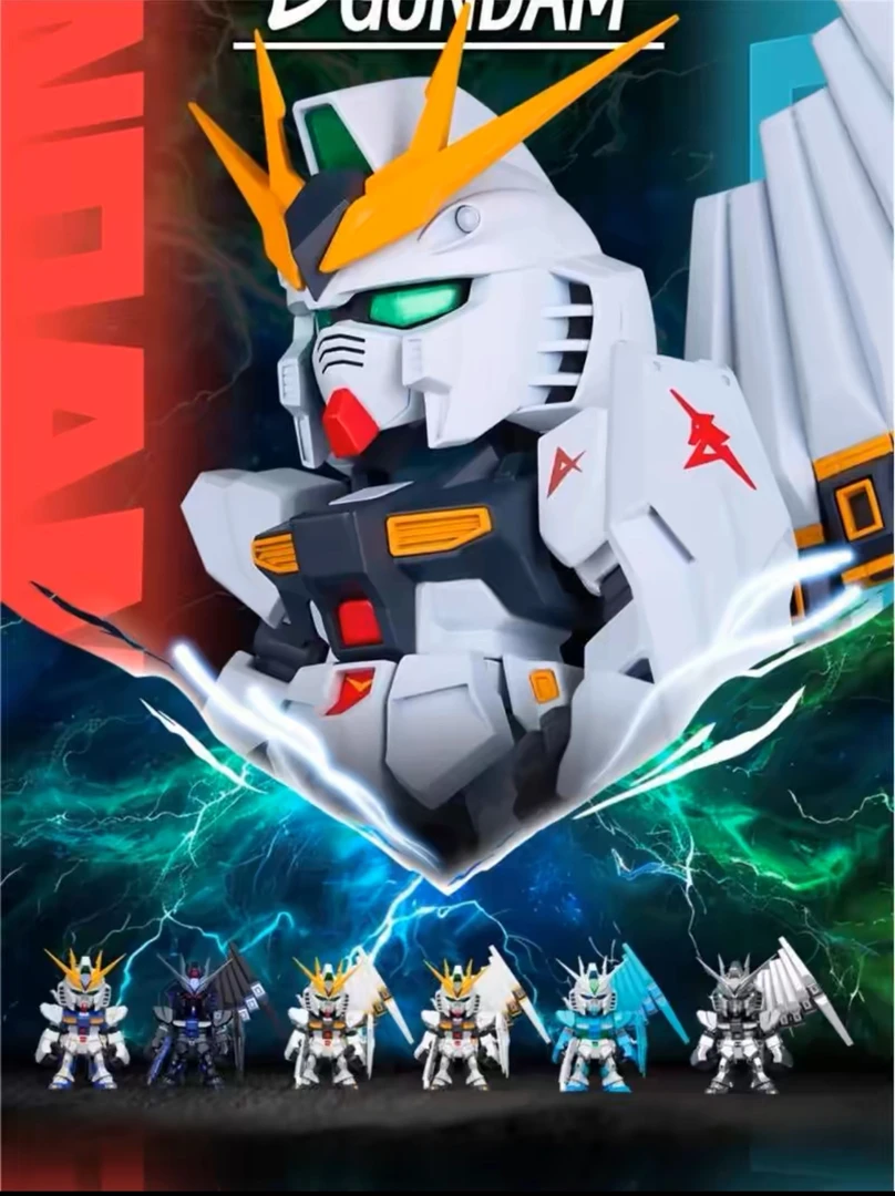 【拆盒】QMSV正版牛高达盲盒摆件生日礼物