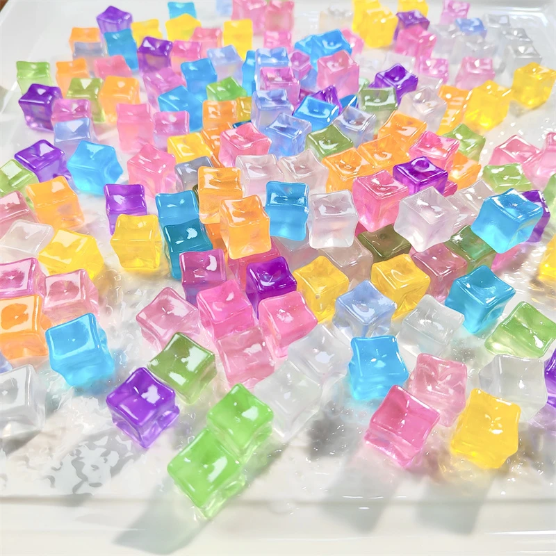（18mm夜光）手工DIY仿真冰块 夜光配件