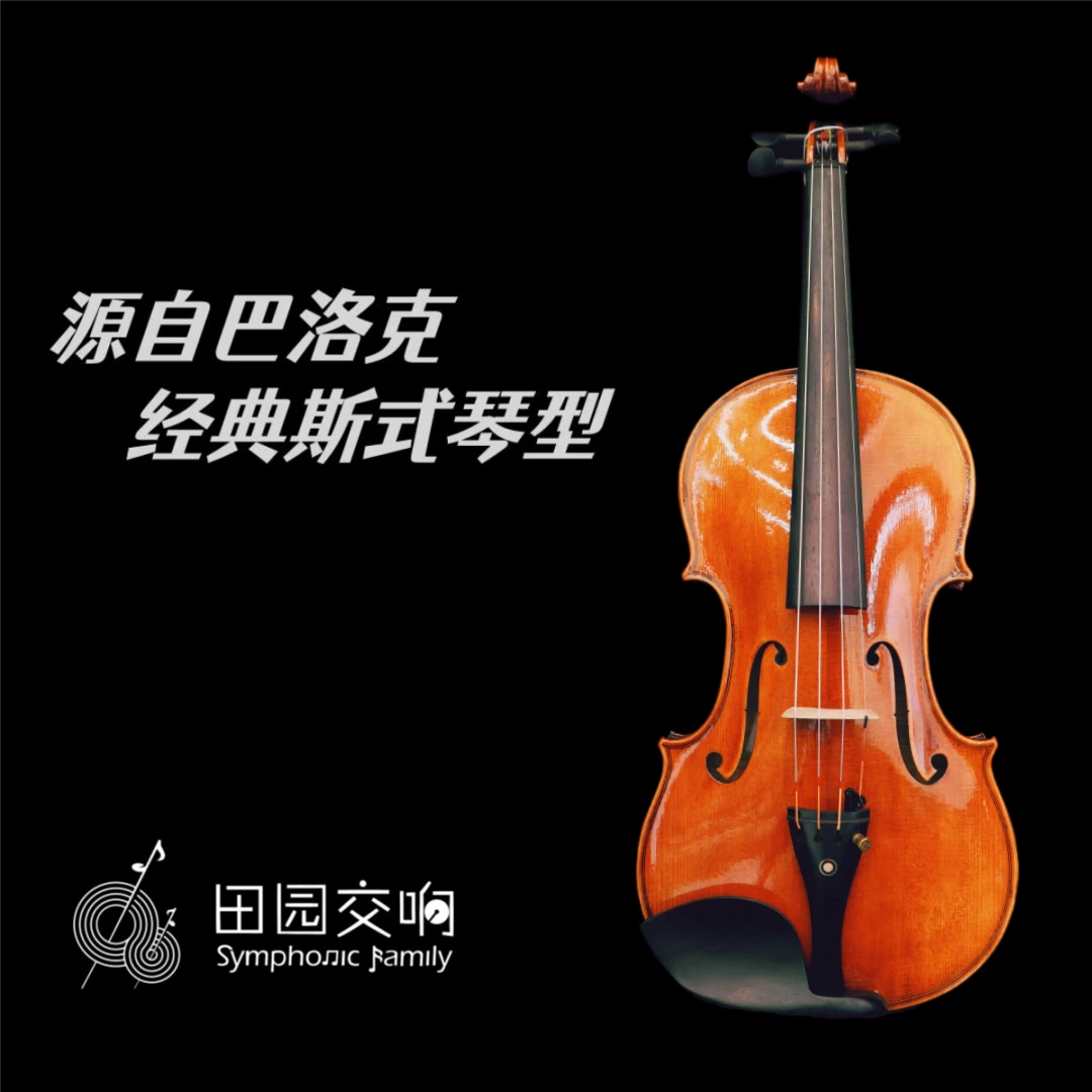 田园交响出品 进阶A/AA级手工成人小提琴 初学兼顾品质