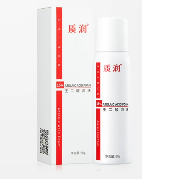 【老爸抽检】质润15%壬二酸泡沫剂慕斯60g工厂发货